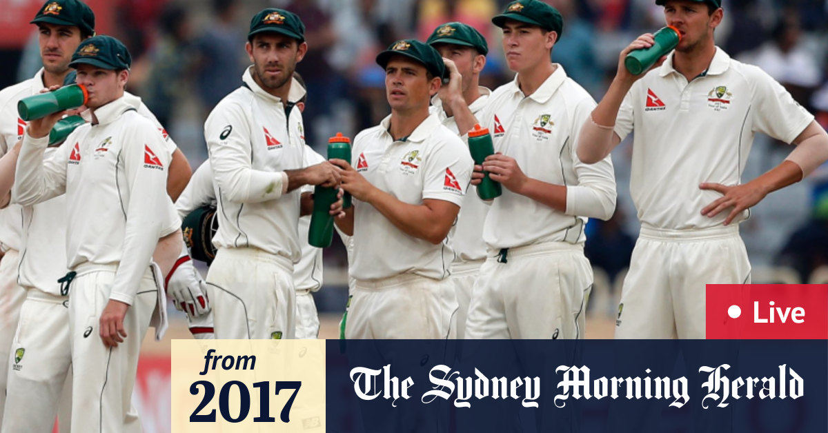 Live cricket scores Australia vs India Third Test, Day Five from Ranchi